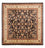 Perserteppich - Classic quadratisch - 217 x 196 cm - dunkelbeige