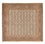 Perserteppich - Täbriz - Royal quadratisch - 201 x 197 cm - dunkelbeige