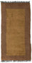 Nepal Teppich 140 x 70 cm - braun