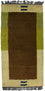Nepal Teppich 140 x 70 cm - braun