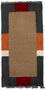 Nepal Teppich 140 x 70 cm - braun