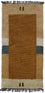 Nepal Teppich 140 x 70 cm - braun