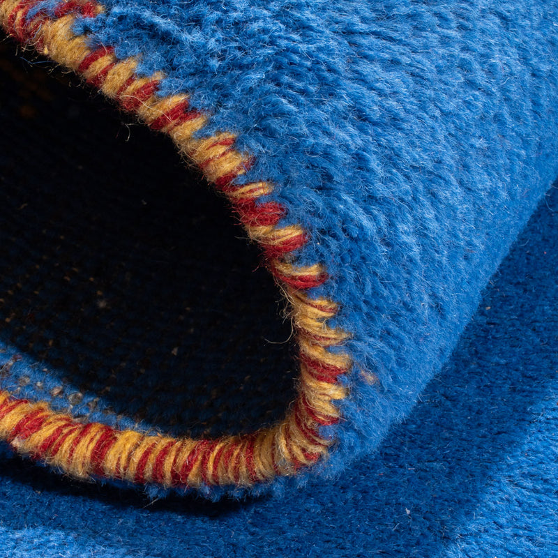 Gabbeh Teppich - Indus - 160 x 90 cm - blau