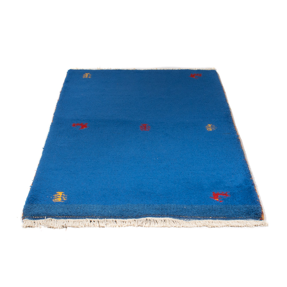 Gabbeh Teppich - Indus - 160 x 90 cm - blau