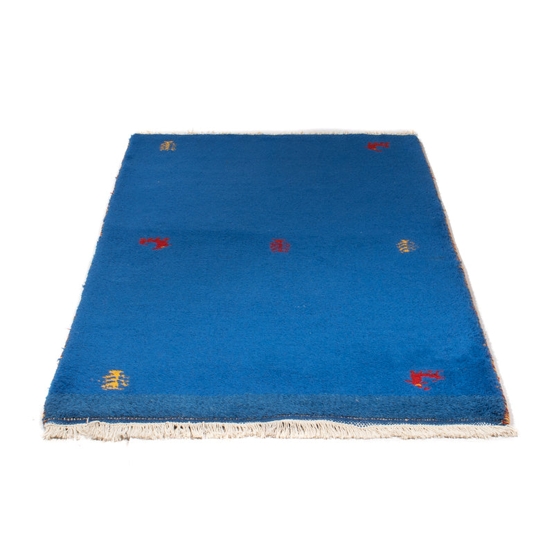 Gabbeh Teppich - Indus - 160 x 90 cm - blau