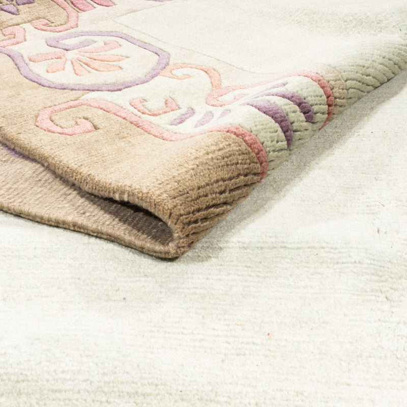 Nepal Teppich - 351 x 254 cm - olivgrün