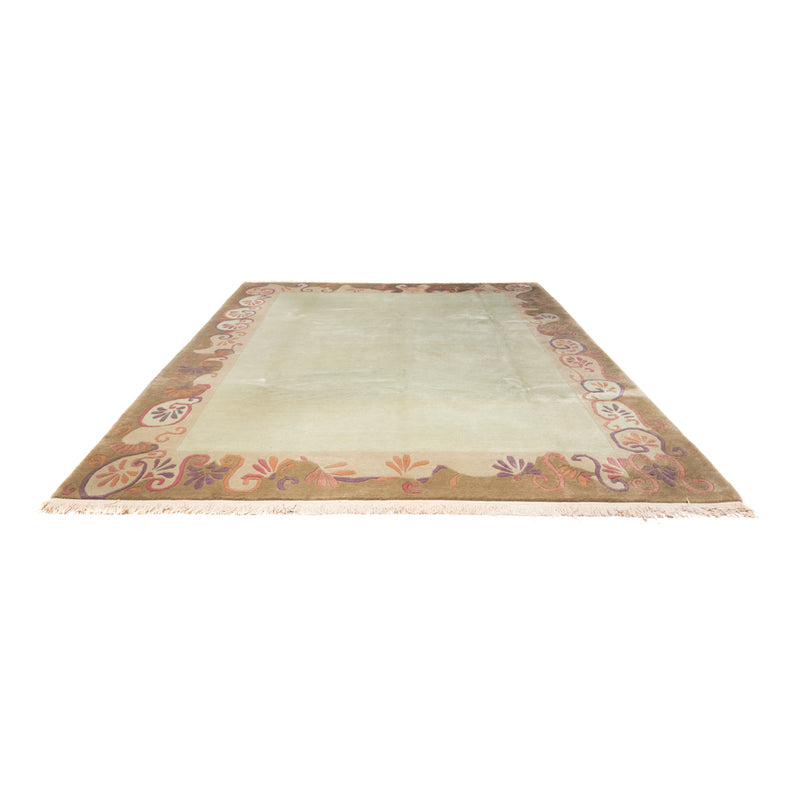 Nepal Teppich - 351 x 254 cm - olivgrün