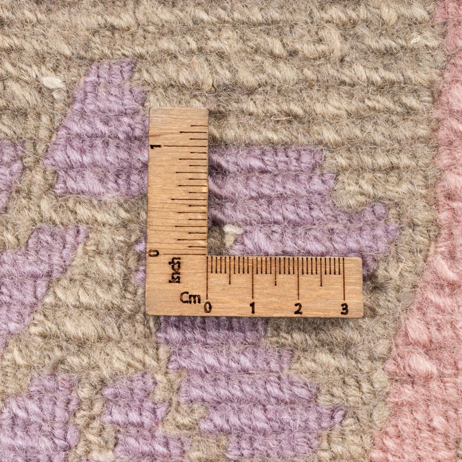 Nepal Teppich - 351 x 254 cm - olivgrün