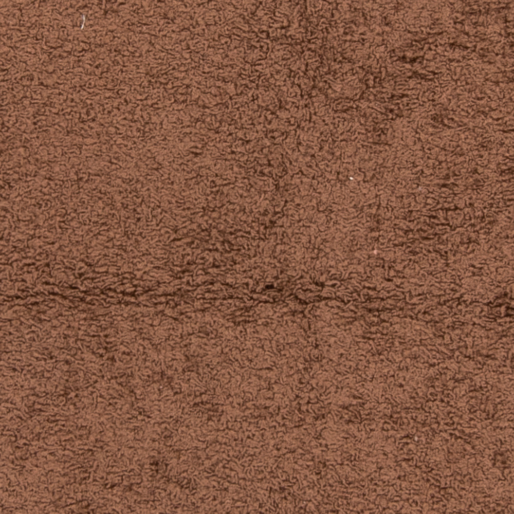 Hochflor Teppich - 190 x 133 cm - braun