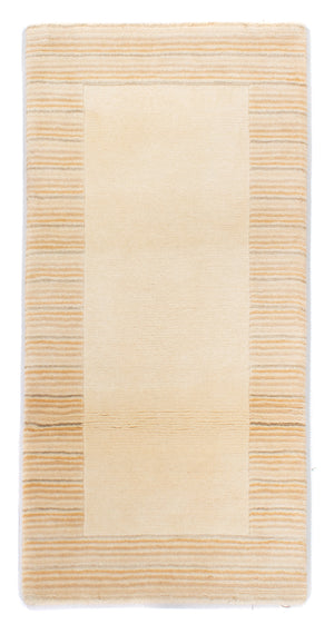 Nepal Teppich - Royal - 147 x 72 cm - beige