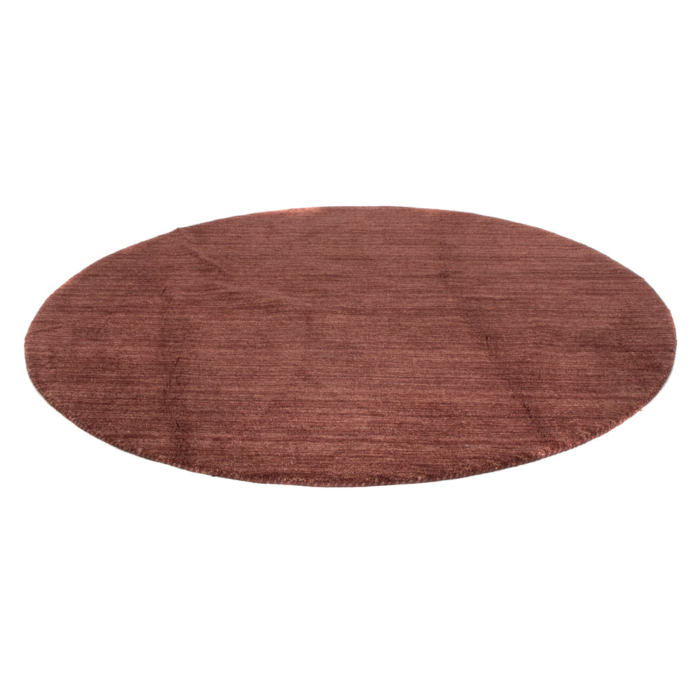 Teppich rund  - 189 x 189 cm - braun
