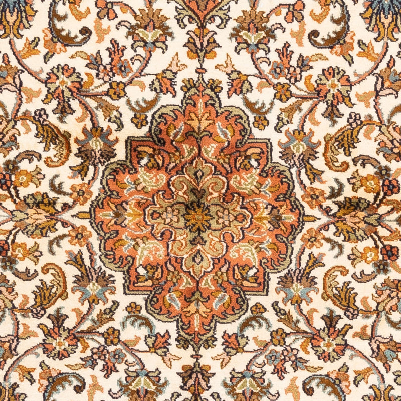 Seidenteppich - Kaschmir Seide - 149 x 95 cm - beige