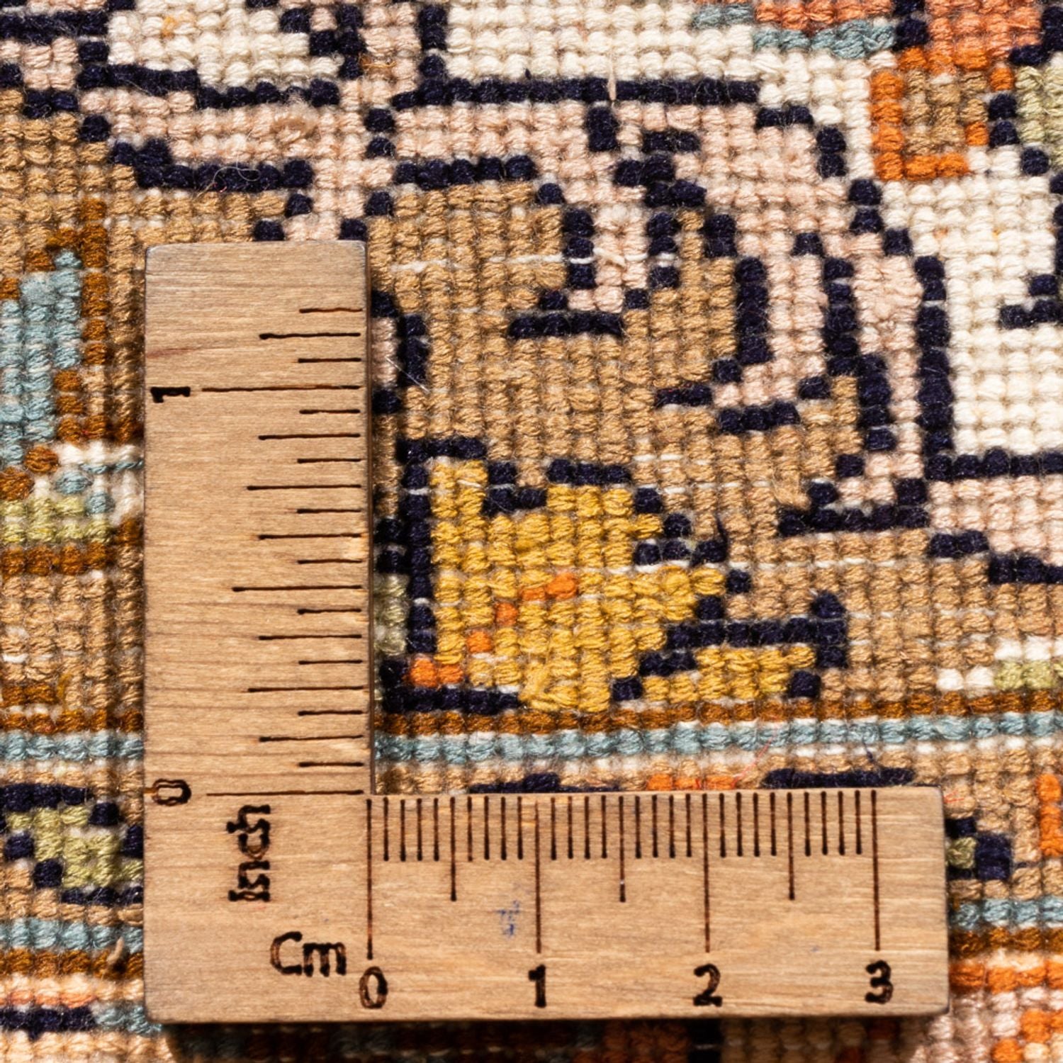 Seidenteppich - Kaschmir Seide - 149 x 95 cm - beige