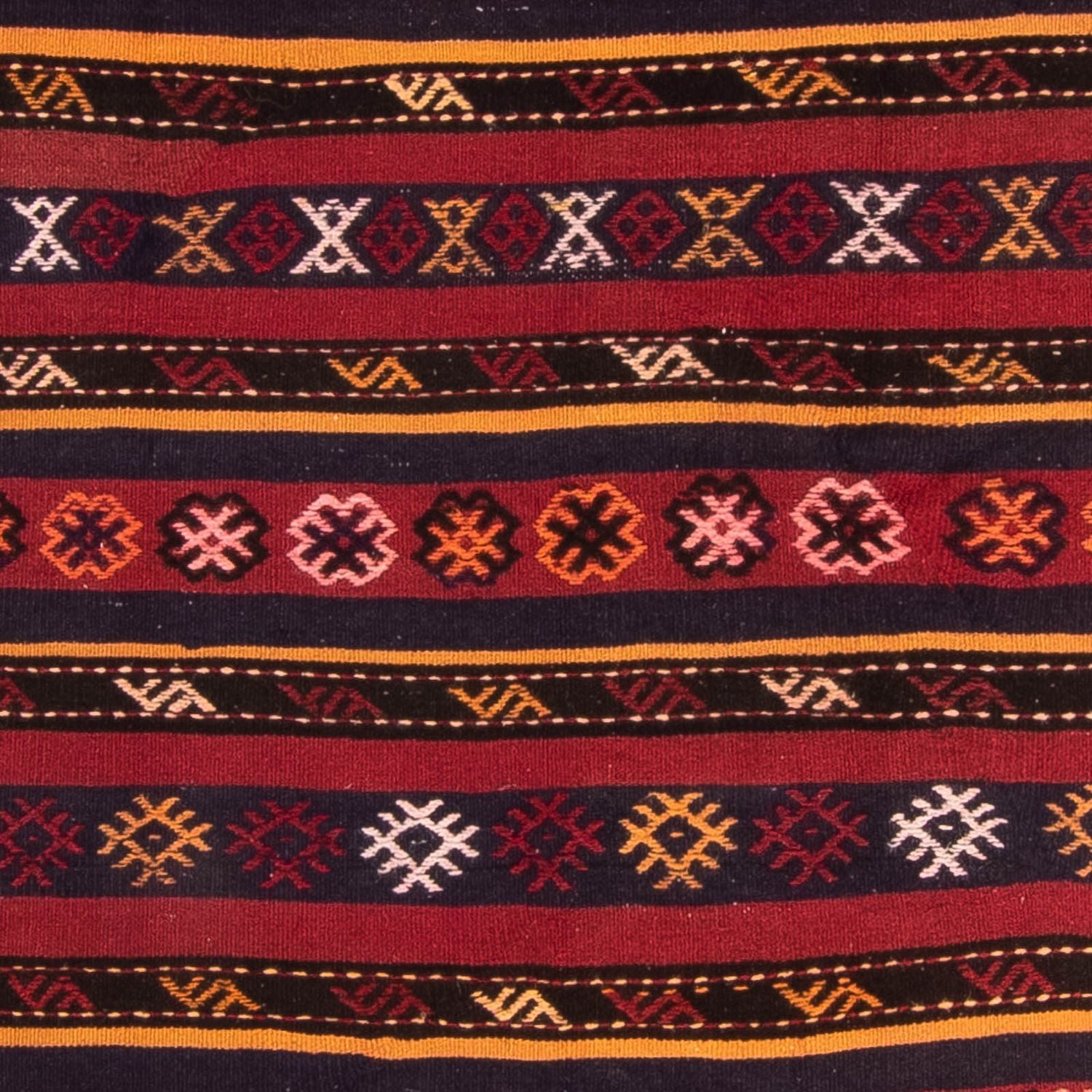 Kelim Teppich - Old 210 x 140 cm - mehrfarbig