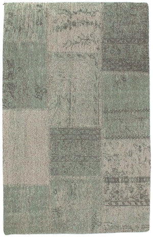 Patchwork Teppich 94 x 62 cm
