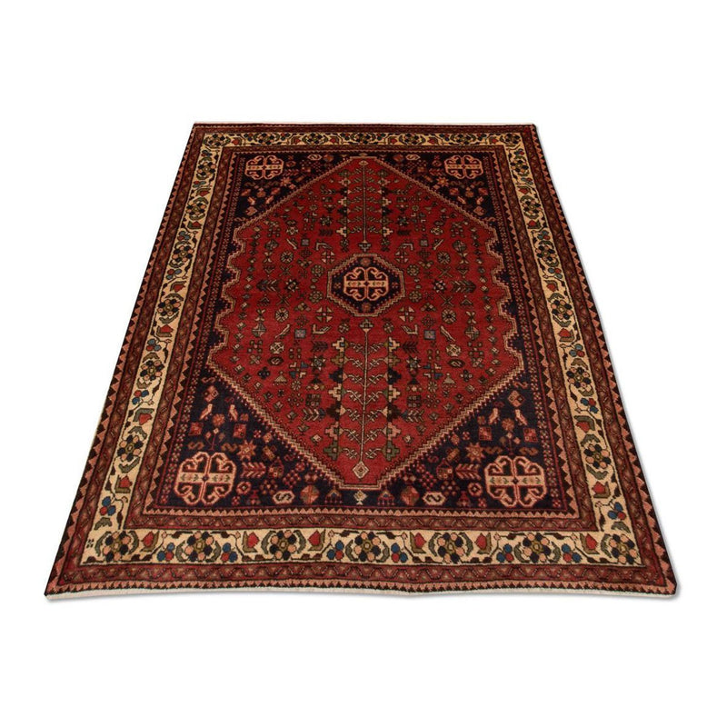 Perserteppich - Nomadic 151 x 103 cm - rot
