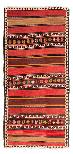 Kelim Teppich - Old 300 x 145 cm - mehrfarbig