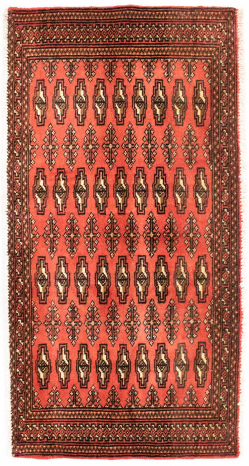 Turkaman Teppich 100 x 50 cm - rost