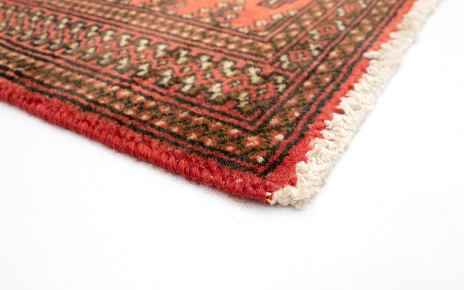 Turkaman Teppich 100 x 50 cm - rost