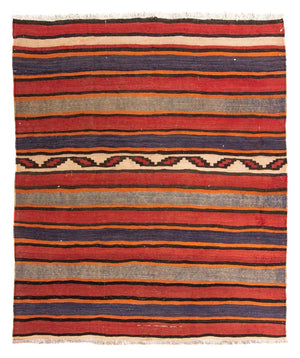 Kelim Teppich - Old 180 x 160 cm - mehrfarbig