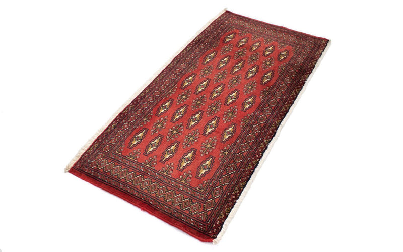 Turkaman Teppich 130 x 60 cm - rot