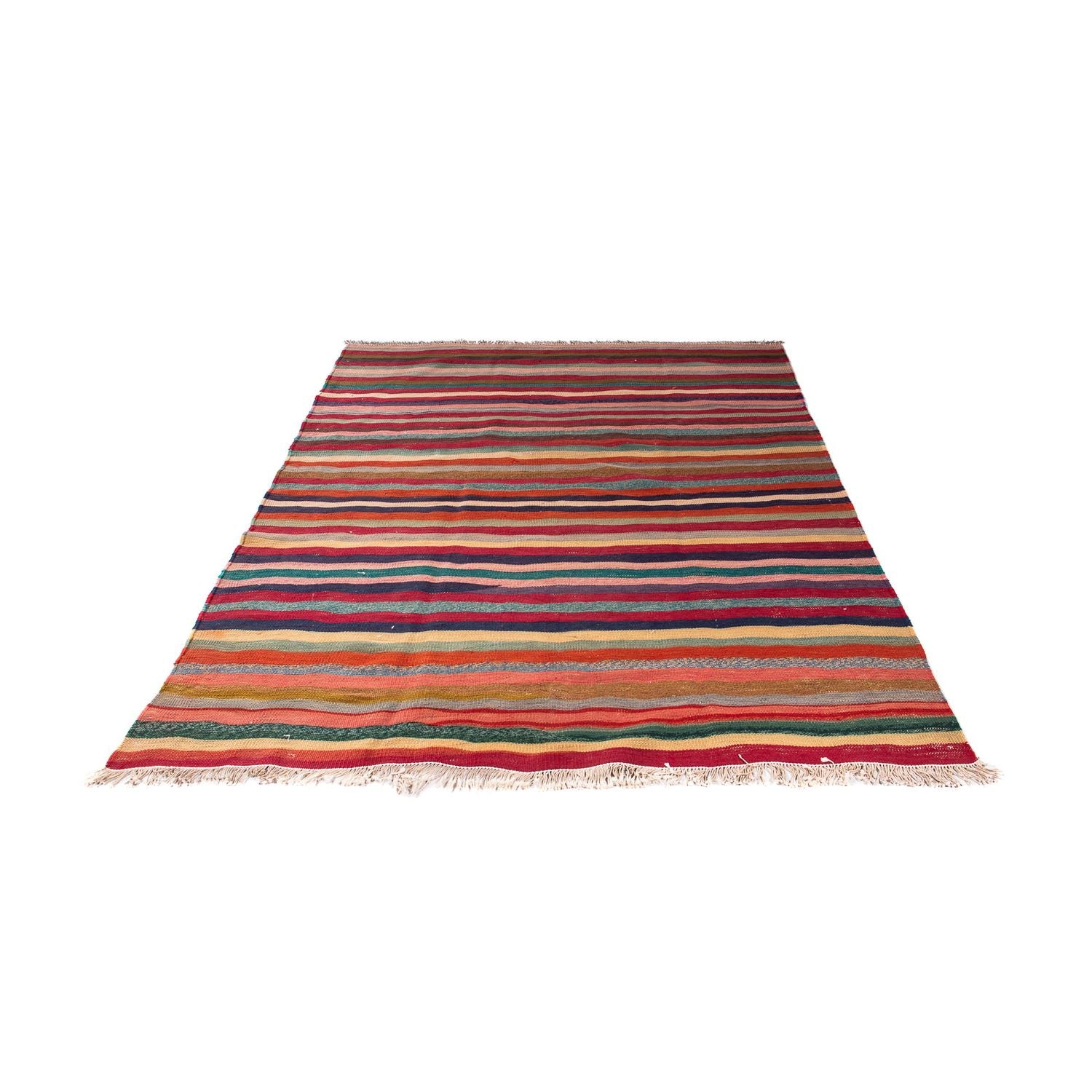 Kelim Teppich - Old 190 x 145 cm - mehrfarbig