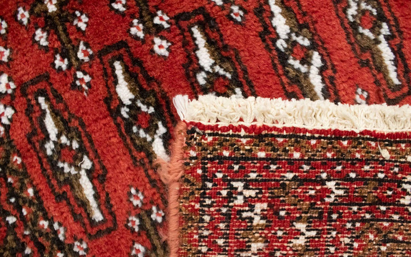 Turkaman Teppich 130 x 60 cm - rot
