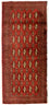 Turkaman Teppich 130 x 60 cm - rot