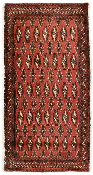 Turkaman Teppich 130 x 60 cm - rost