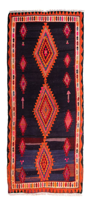 Kelim Teppich - Old 315 x 150 cm - mehrfarbig