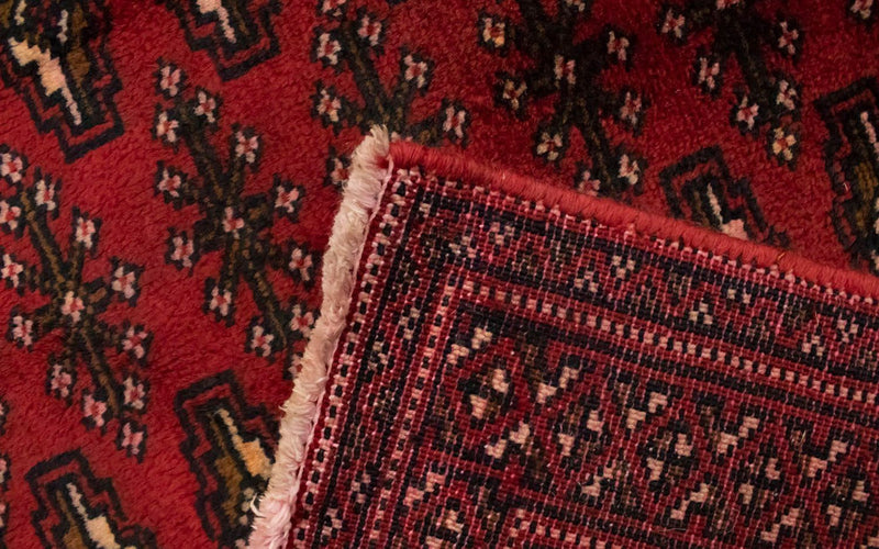 Turkaman Teppich 130 x 60 cm - rot