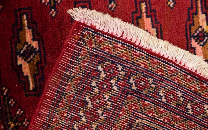 Turkaman Teppich 130 x 60 cm - rot