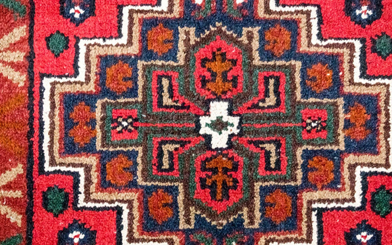 Orientteppich 160 x 90 cm - rot