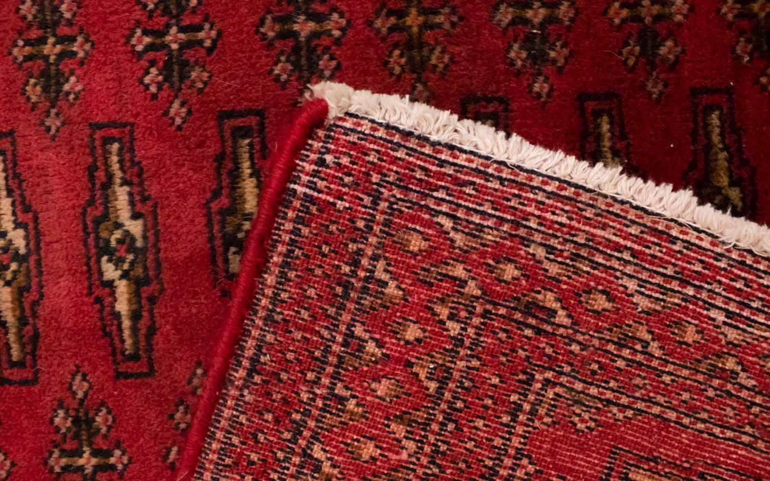 Turkaman Teppich 130 x 60 cm - rot