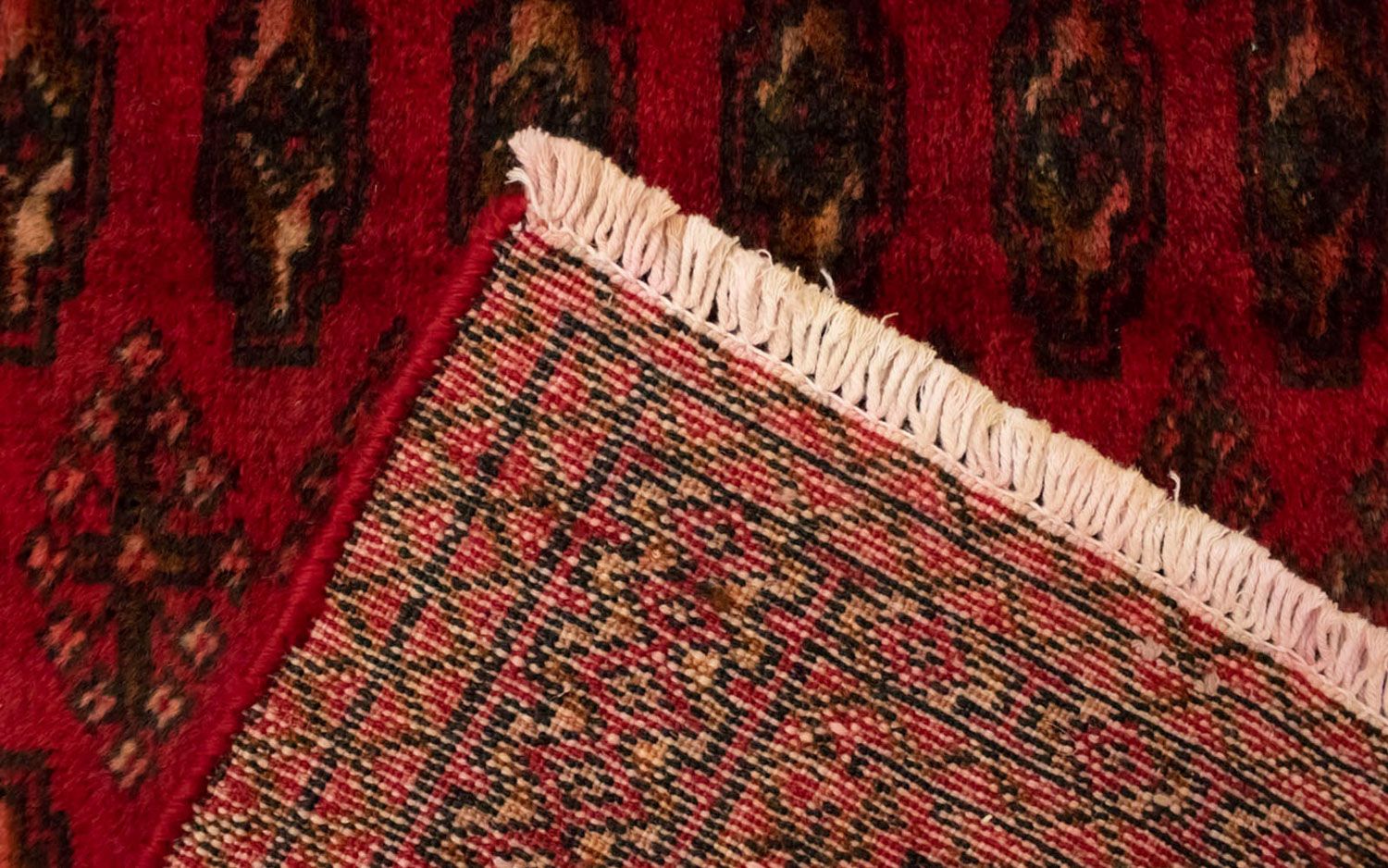 Turkaman Teppich 130 x 60 cm - rot