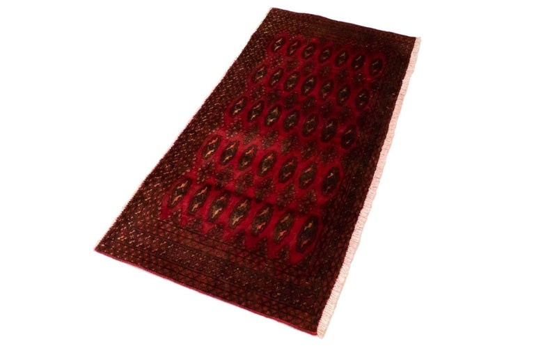 Turkaman Teppich 130 x 60 cm - rot