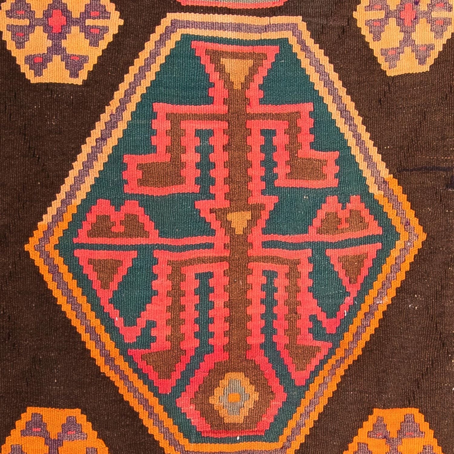 Kelim Teppich - Old 330 x 155 cm - mehrfarbig