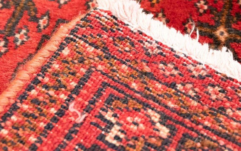 Turkaman Teppich 100 x 50 cm - rot