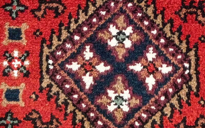 Orientteppich 160 x 90 cm - rot