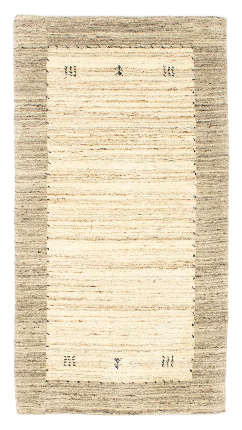 Gabbeh Teppich - Softy 141 x 71 cm - natur