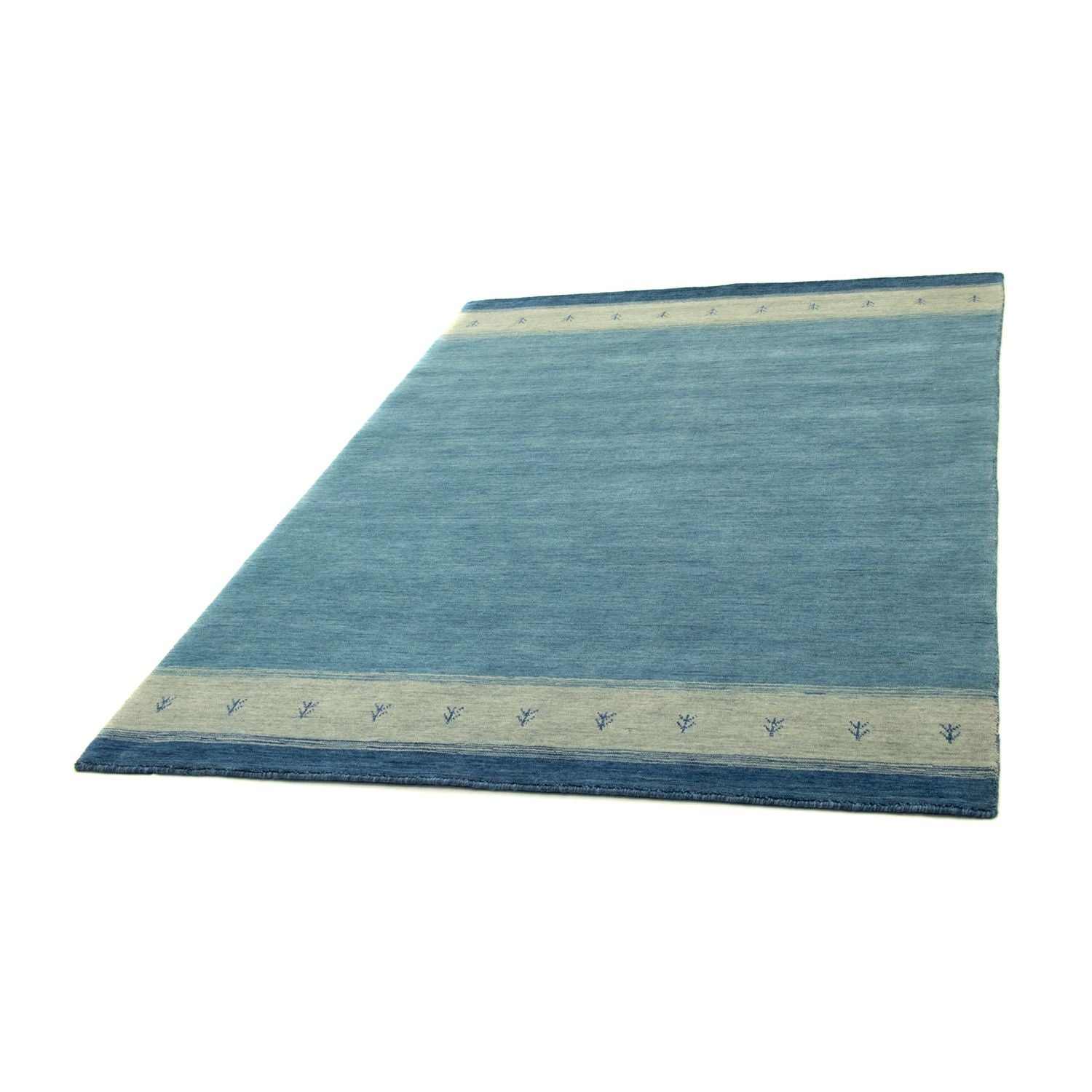 Gabbeh Teppich - Softy 203 x 144 cm - blau