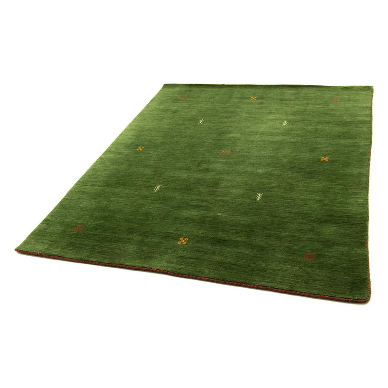 Gabbeh Teppich - Softy 196 x 145 cm - grün