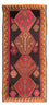 Kelim Teppich - Old 340 x 150 cm - mehrfarbig