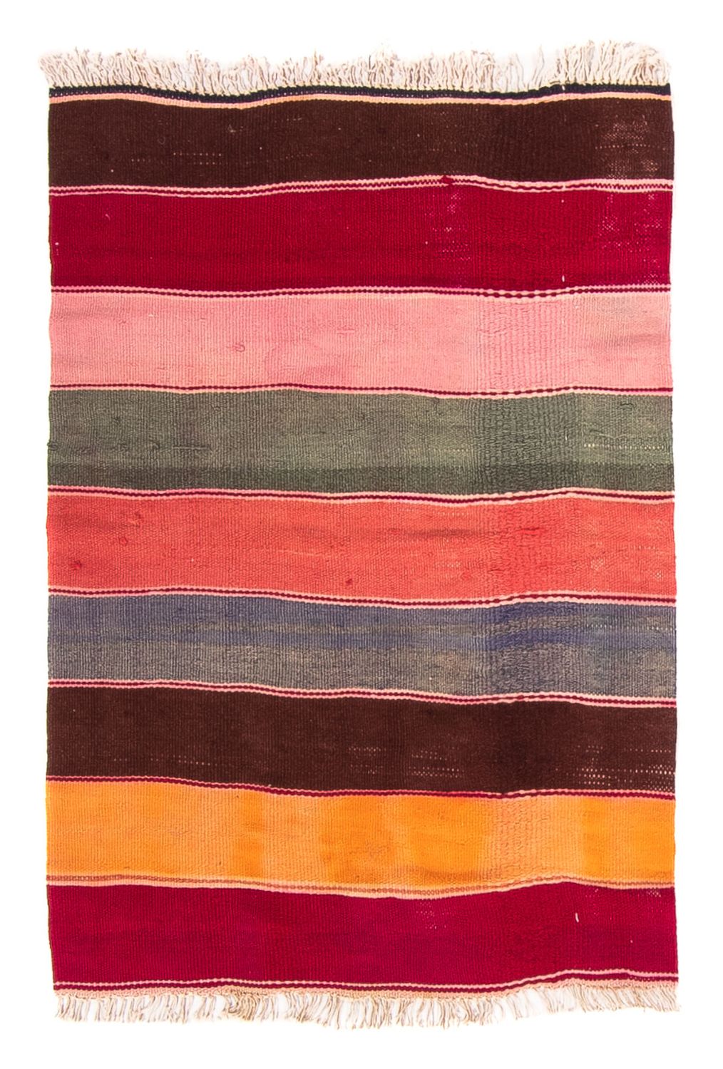 Kelim Teppich - Old 100 x 70 cm - mehrfarbig