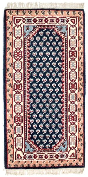 Orientteppich 160 x 90 cm - blau