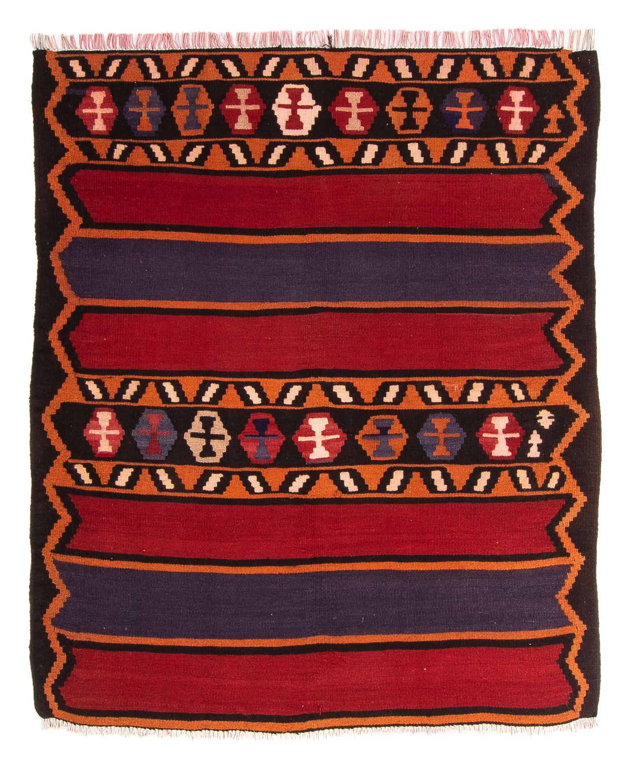 Kelim Teppich - Old 180 x 145 cm - mehrfarbig