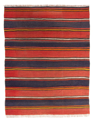Kelim Teppich - Old 205 x 150 cm - mehrfarbig