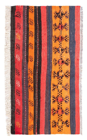 Kelim Teppich - Old 100 x 60 cm - mehrfarbig