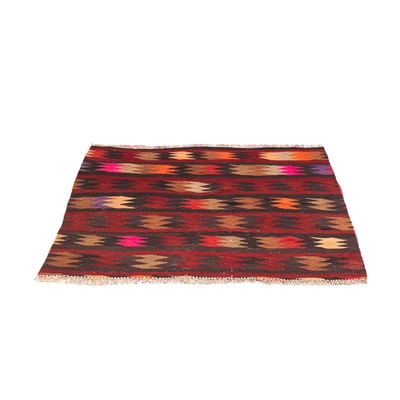 Kelim Teppich - Old 90 x 85 cm - mehrfarbig