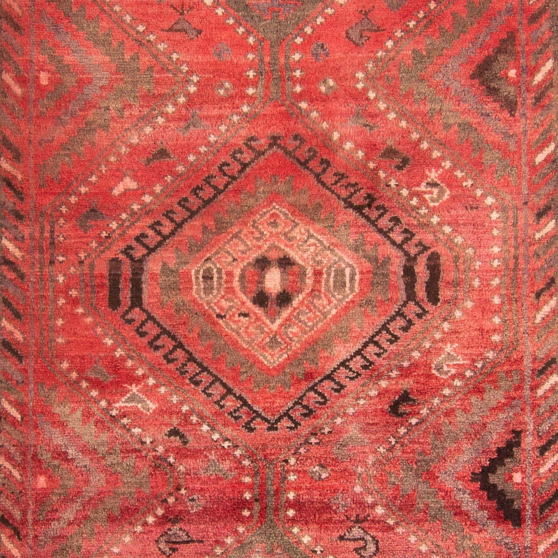 Orientteppich 242 x 174 cm - dunkelrot